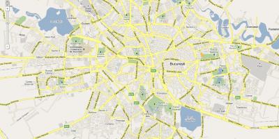 Bucarest map